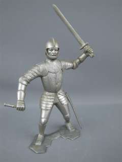 Vintage 64 MARX Knight Fighting Sword & Mace Figure  