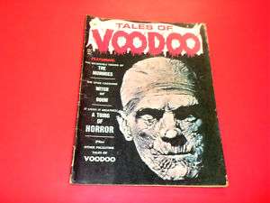 TALES OF VOODOO 1971 July MAGAZINE Eerie Publication  