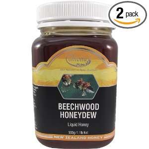 Comvita Beechwood Honey, 500 Gram Jars (Pack of 2)  