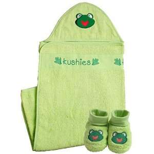  Hooded Bath Towel Frog Toys & Games