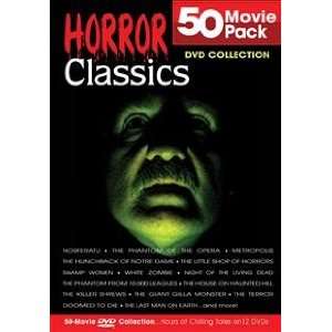   Horror Classics 50 Movie Pack Horror Dvd Movie 3857 Minutes Home