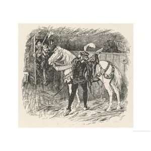  Prince Saphir Steals the Horse and Harness Art Giclee 