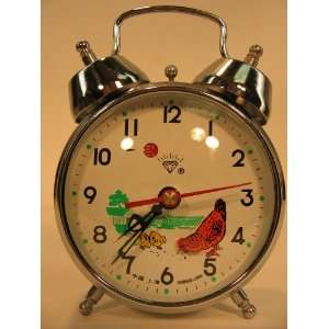  Pecking Chicken Wind Up Alarm Clock