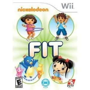 Nickelodeon Fit Wii Video Games