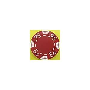  Royal Suited Red 11.5 Gram Casino Poker Chips Pack of 50 