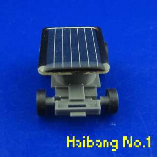 Smallest Mini Solar Powered Robot Racing Car Toy Gadget  