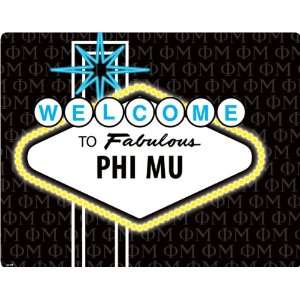   Phi Mu in Vegas   Black skin for HP TouchPad