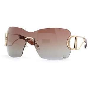  Dior Diorly 1/S Gold Sunglasses