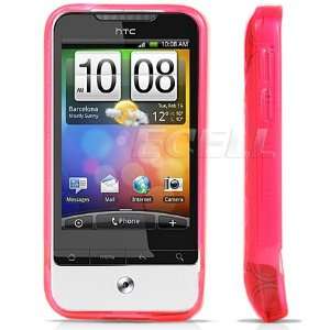     PINK SILICONE RUBBER GEL SKIN CASE FOR HTC LEGEND G6 Electronics