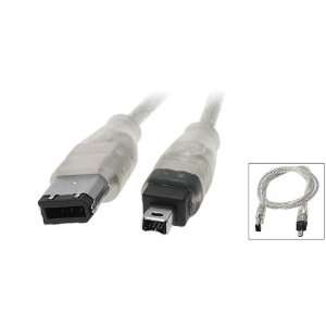    Gino 6 Pin to 4 Pin IEEE 1394 FireWire DV Cable for PC Automotive