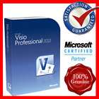 SEALED Microsoft MS Visio Professional 2010 UK 2 PCS