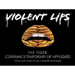  Violent Lips   The Tiger   Set of 3 Temporary Lip 