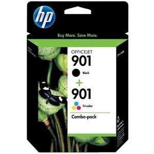  HP 901 Ink Cartridge   OEM Genuine CN069FN Combo Pack 