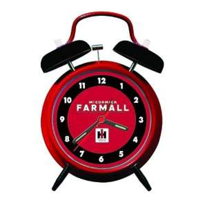 International Harvester McCormick Farmall Twin Bell Alarm Clock with 