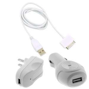   Adapter + White USB Travle Adapter for iPad 2 2nd Generation WIFI
