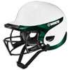 Worth Liberty Batting Helmet/Mask Combo   Womens   White / Dark Green