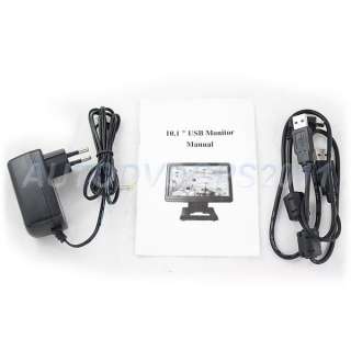 LILLIPUT UM 1010/C/T 10.1 LCD Monitor Touchscreen mini USB Power 