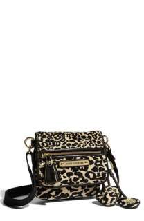 Juicy Couture Leopard Print Velour Crossbody Bag  