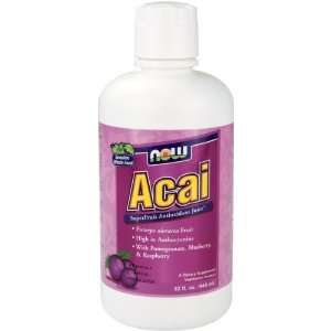  NOW Foods Acai Plus Juice Blend, 32 ounce Health 