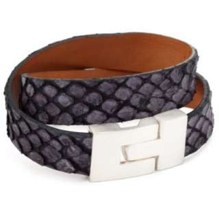 Leighelena Jigsaw Storm Anaconda Wrap Cuff Bracelet   designer shoes 