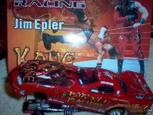 JIM EPLER 1/24 2000 WWF / KANE CAMARO FUNNY CAR  