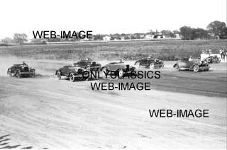 1930s EARLY STOCK CAR RACE PHOTO DENVER COLORADO NASCAR  