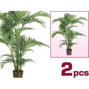 Kentia Silk Palm Tree w/Wicker Basket (case of 2) 