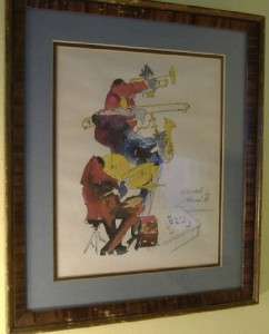 Meiersdorff New Orleans Jazz 76 Watercolor Print  