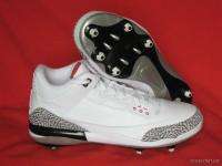 2008 Nike Air Jordan 3 Retro Football Cleats Sz 15 space jam xi kobe 