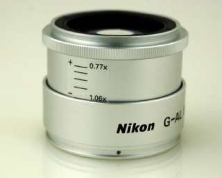 NIKON G AL ERG Microscope Objective SMZ645 SMZ660 GAL  
