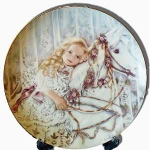 Tess Collectors Plate from the Heirlooms and Lace Collection by 