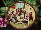 NORMAN ROCKWELL Plate THE STORY HOUR Knowles  