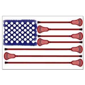  Lacrosse AmericasGame Sports Large Poster by  