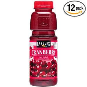 Langers Cranberry Juice, 16 Ounces (Pack Grocery & Gourmet Food