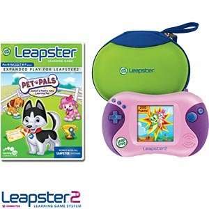  Leapfrog Leapster 2 Learning Game System + Bonus Pet Pals Game 