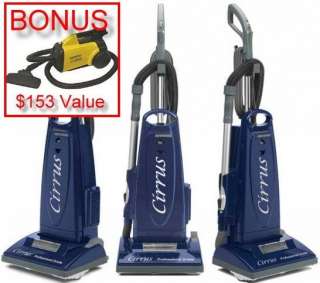 Cirrus CR89 Commercial Grade Upright Vacuum Cleaner  