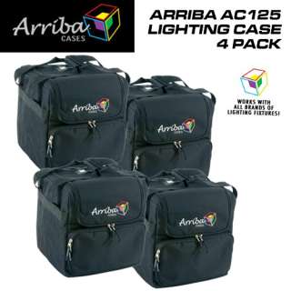 ARRIBA CASES AC 125 PROTECTIVE LIGHTING CASE 4 PACK 859459001034 