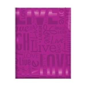   Live, Love, Laugh Bright Purple; 3 Items/Order Arts, Crafts & Sewing