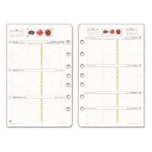  o Day Timer o   Garden Path Looseleaf Refill, Two Pages 