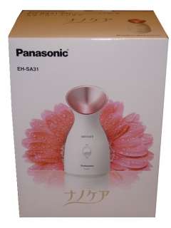 NEW Panasonic EH SA31 PN Minus Ion Facial Skin Steamer Nano Care Pink 