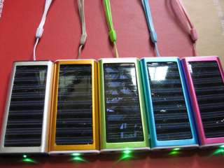 Solar Charger USB Flashlight for Cell Phone PDA  NEW  