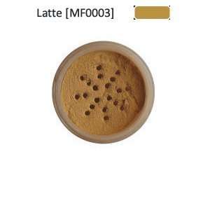   Mineral Foundation MF 3 LATTE and Blush Kit with 3 Makeup Brushes