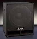 carvin br118 8c bass subwoofer sub carpet speaker cabinet cab