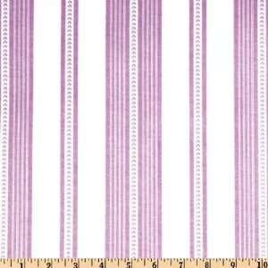   Love Chunky Stripe Lavender Fabric By The Yard Arts, Crafts & Sewing