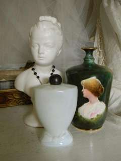 Romantic & Feminine Vintage Opalescent Perfume Bottle  