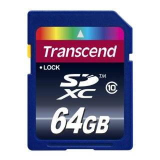 Transcend 64 GB SDXC Flash Memory Card TS64GSDXC10E [ 