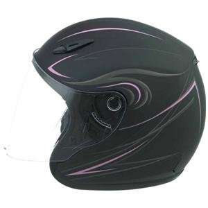  GMax GM17 SPC Open Face Helmet 2008   X Large/Derk Flat 