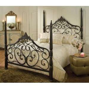  Queen Parkwood Metal Bed by Hillsdale   Black Gold 
