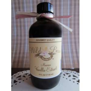 Mexican Vanilla Extract, 4oz Bottle  Grocery & Gourmet 