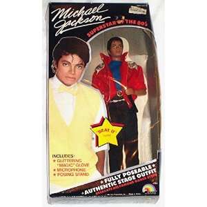  Michael Jackson Superstar of The 80s Beat it Doll Toys 